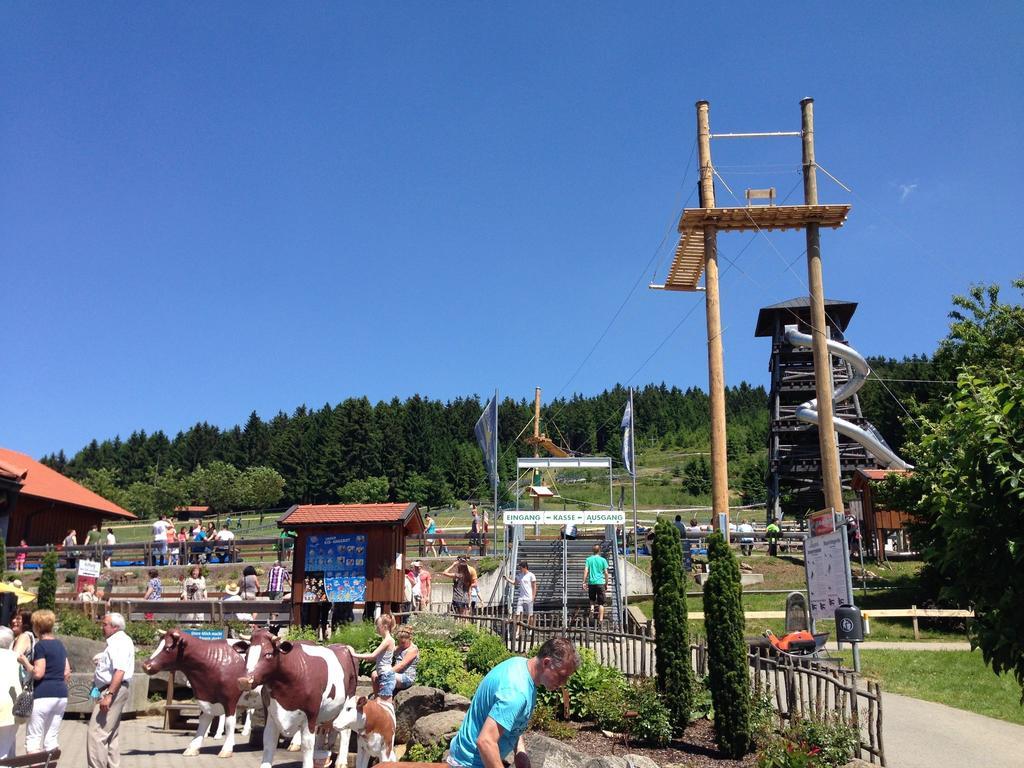 Holiday Flat With Swimming Pool In Prackenbach Viechtach Zewnętrze zdjęcie